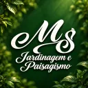 Logotipo da MS Jardinagem e Paisagismo